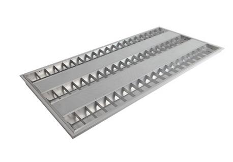 成都LED格栅灯盘 1200x600x80mm T8格栅灯豪华型 嵌入式 1175x275mm